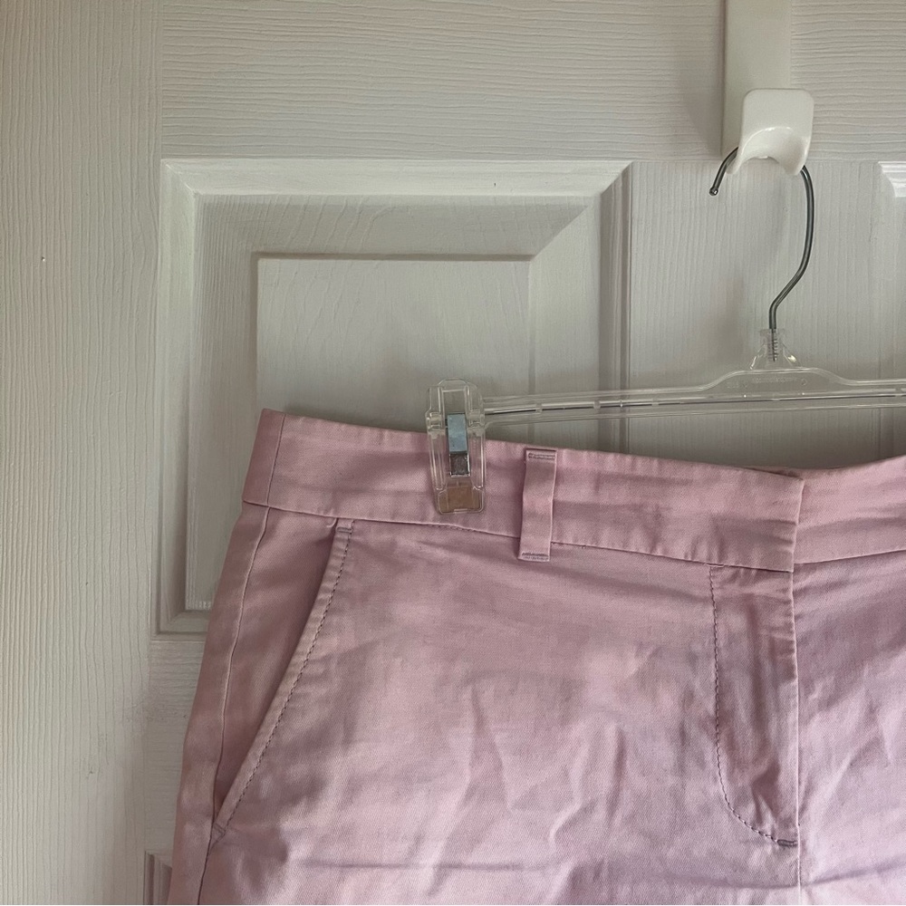 LOFT scalloped shorts pink size 8